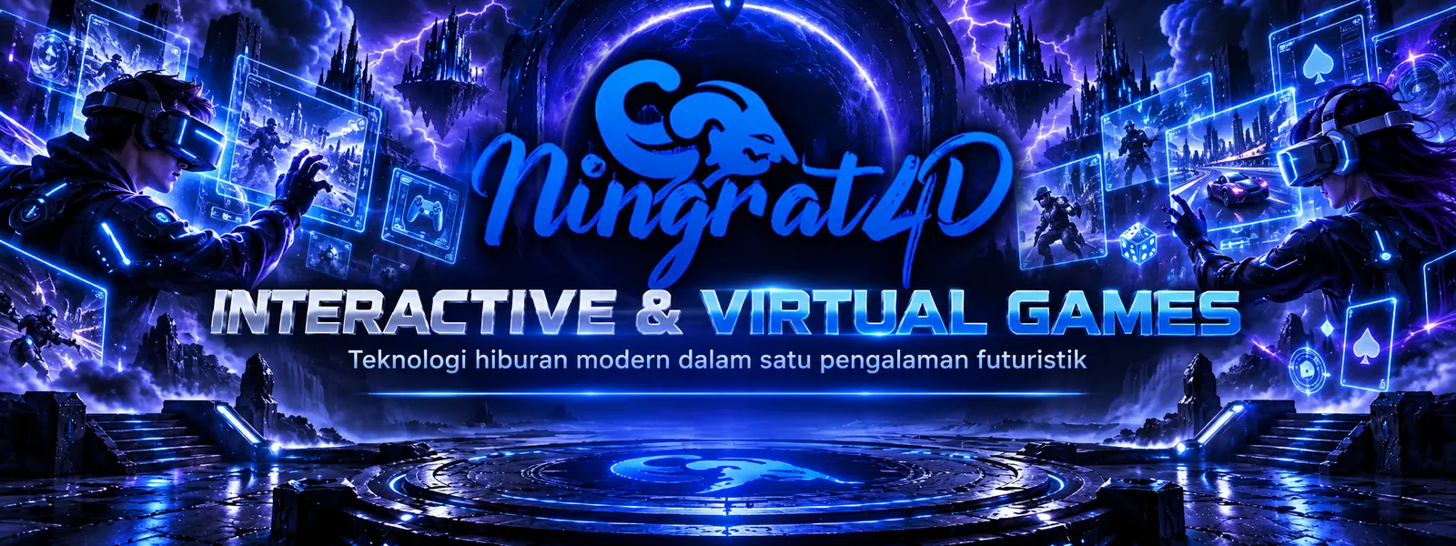 Interactive dan Virtual Games NINGRAT4D
